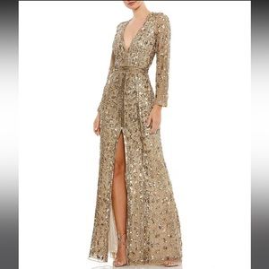 Dress Mac Duggal - Antique Gold Gown